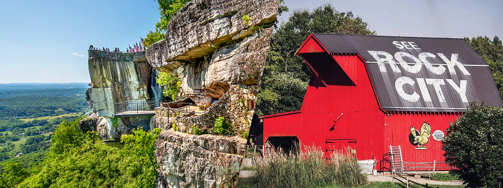 Rock City, a fun attraction and thing to do in Ocoee, Tennessee