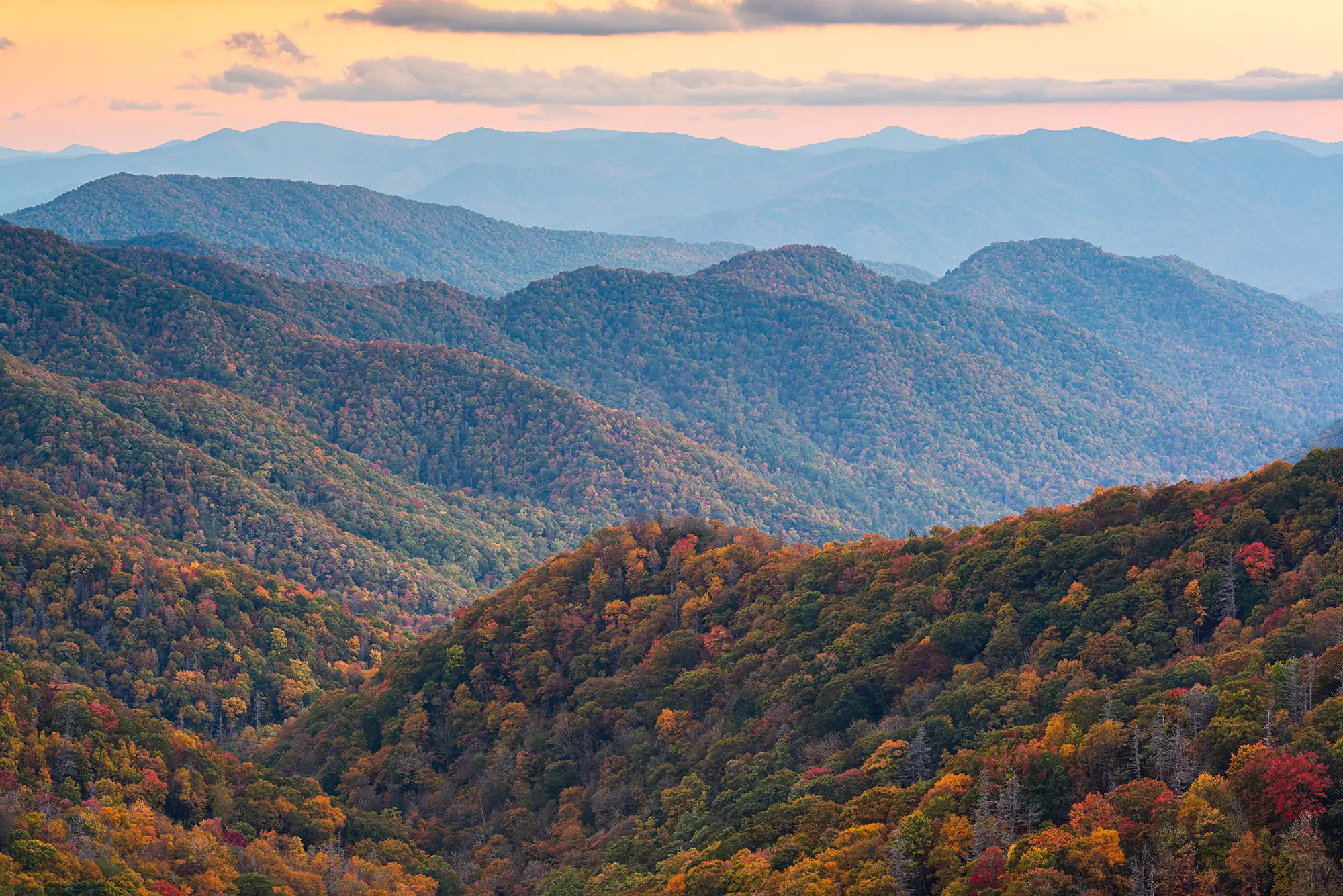 Great Smokey Mountains During the Fall