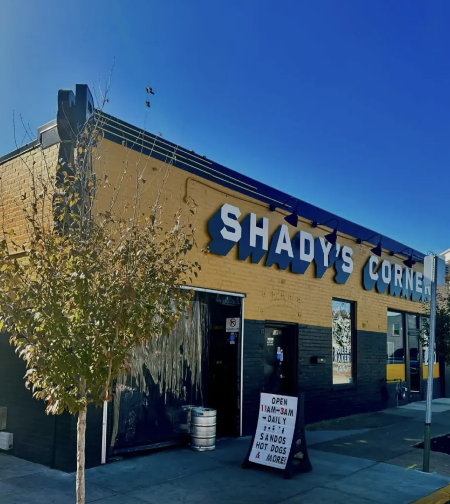 Outside of Shady's Corner in Chattanooga, Tennessee