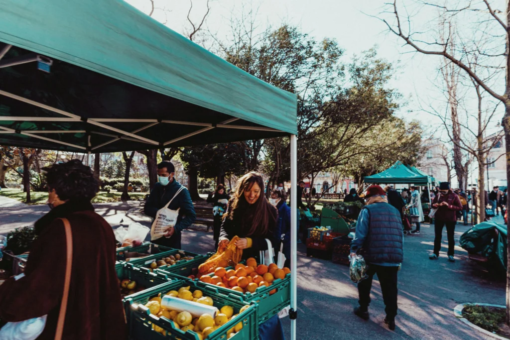 The Chattanooga Market in downtown Chattanooga, Tennessee