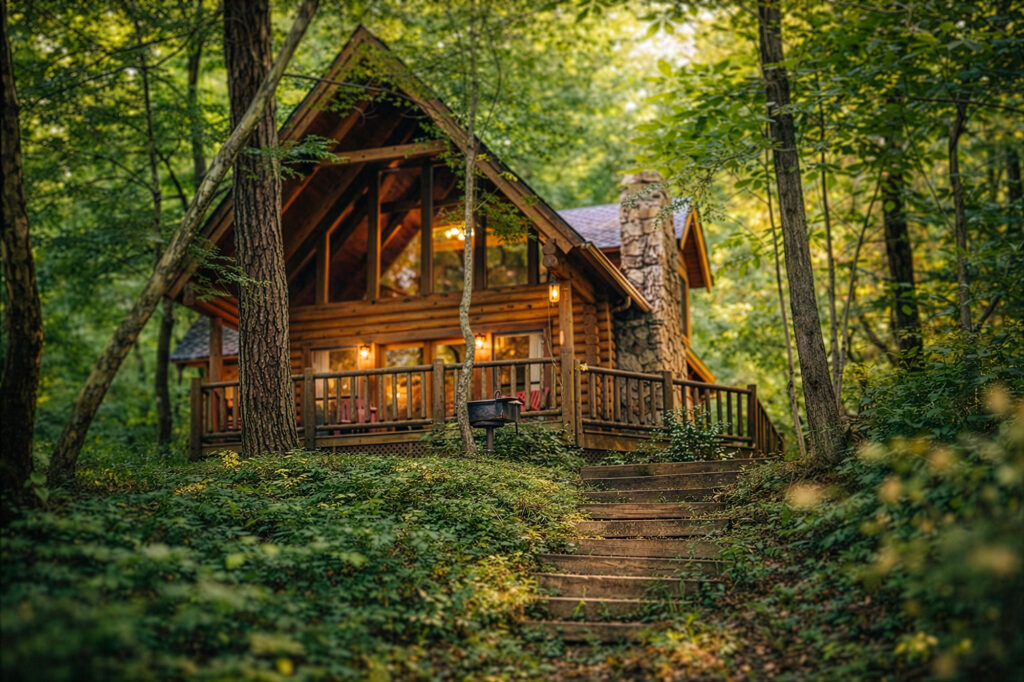 wvv cherokee cabin exterior summer