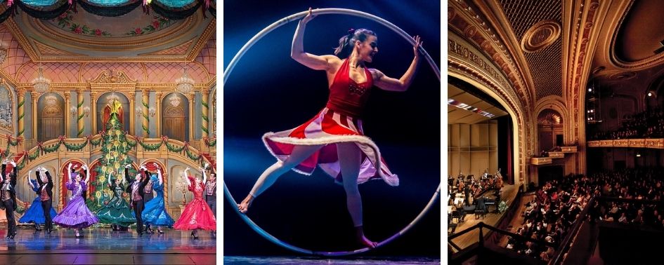 Holiday performance at the Tivoli Theatre in downtown Chattanooga.