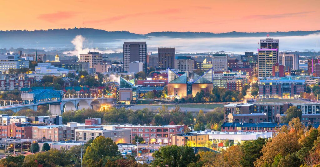 Chattanooga Tennessee Skyline