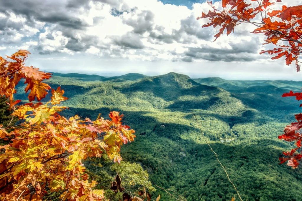 Whiteside Mountain in Eastern Tennessee