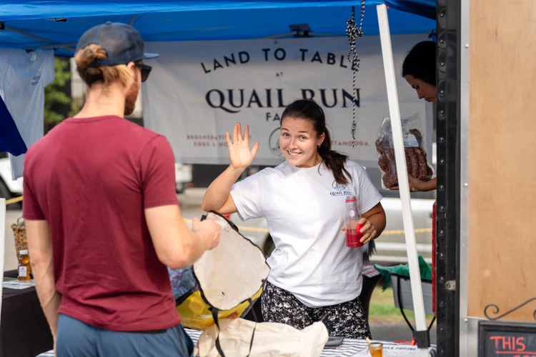 farm fitness teacher at Quail Run Farm