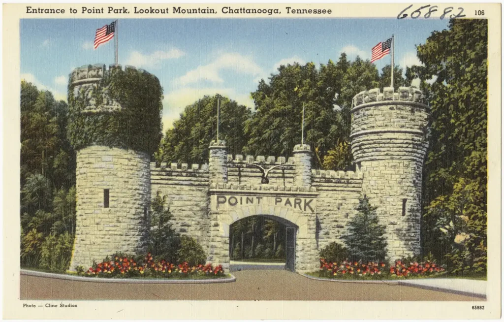 64db9d691230008a9499d31a entrance to point park lookout mountain chattanooga tn