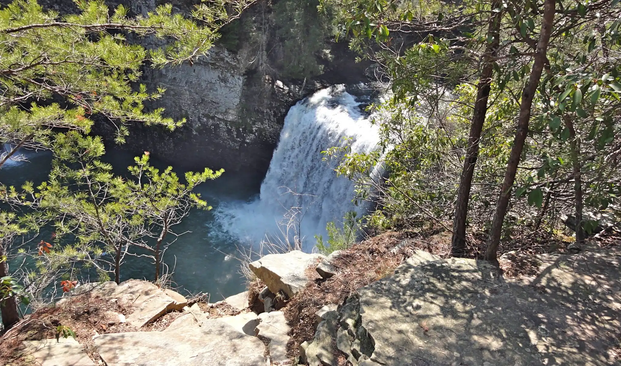 cane creek falls chattanooga waterfalls