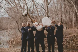 rustic wedding at welcome valley village ocoee tn