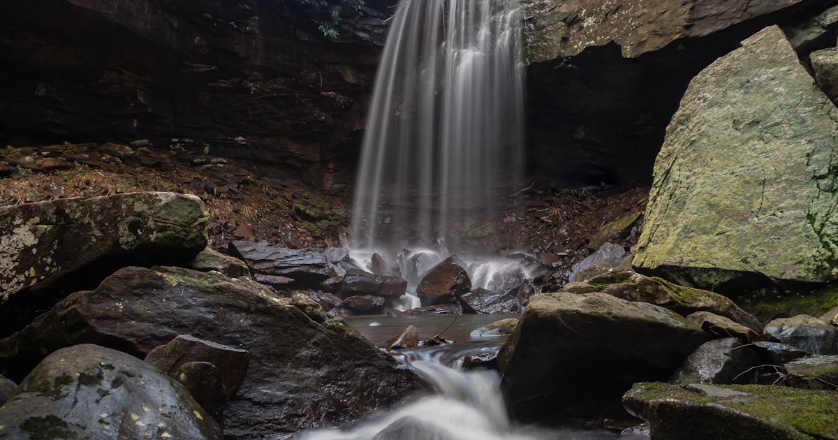 suter falls chattanooga waterfalls