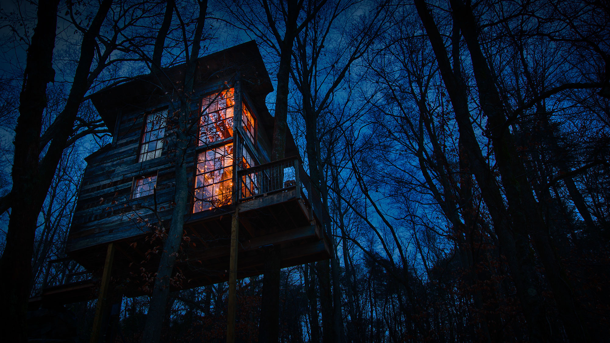 exterior luna loft treehouse 07