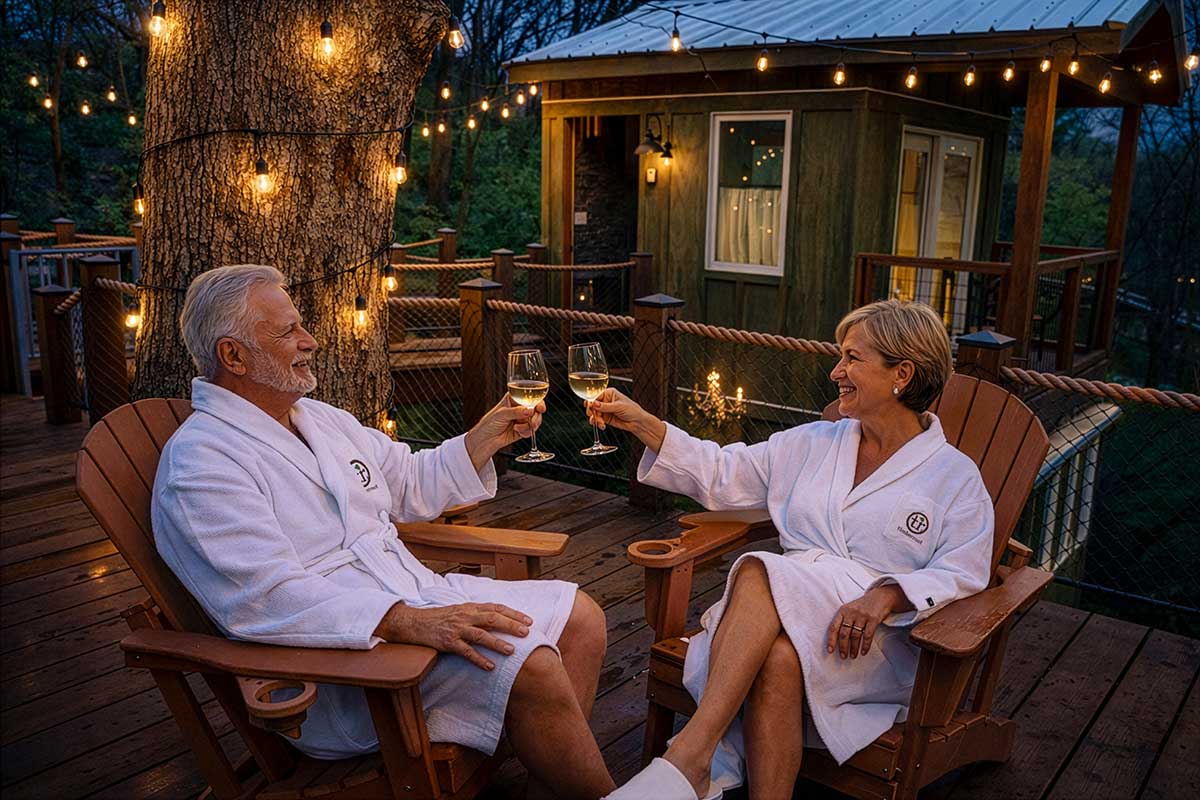 the branch twilight treehouse couple chattanooga