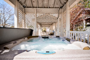 shared hot tub