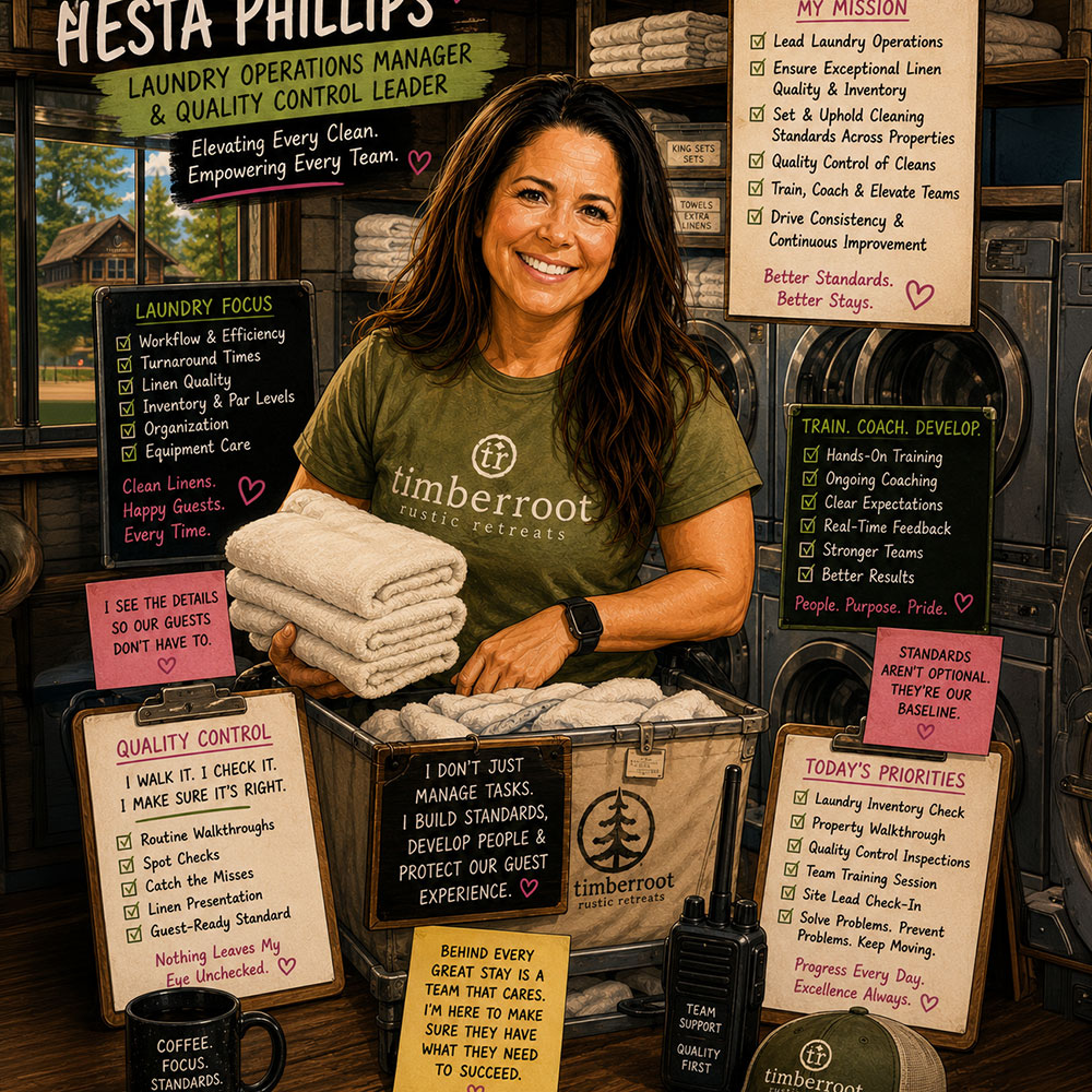 Esta Ruscillo | Laundry, Quality, & Training Lead