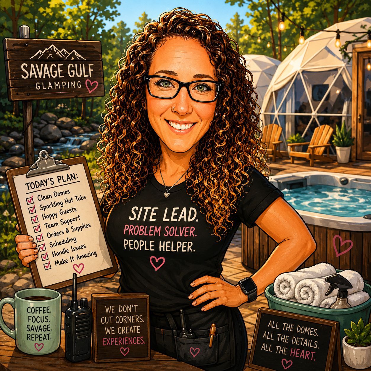 denise caricature