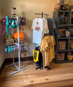 gear, merch, and goods at sprout general store