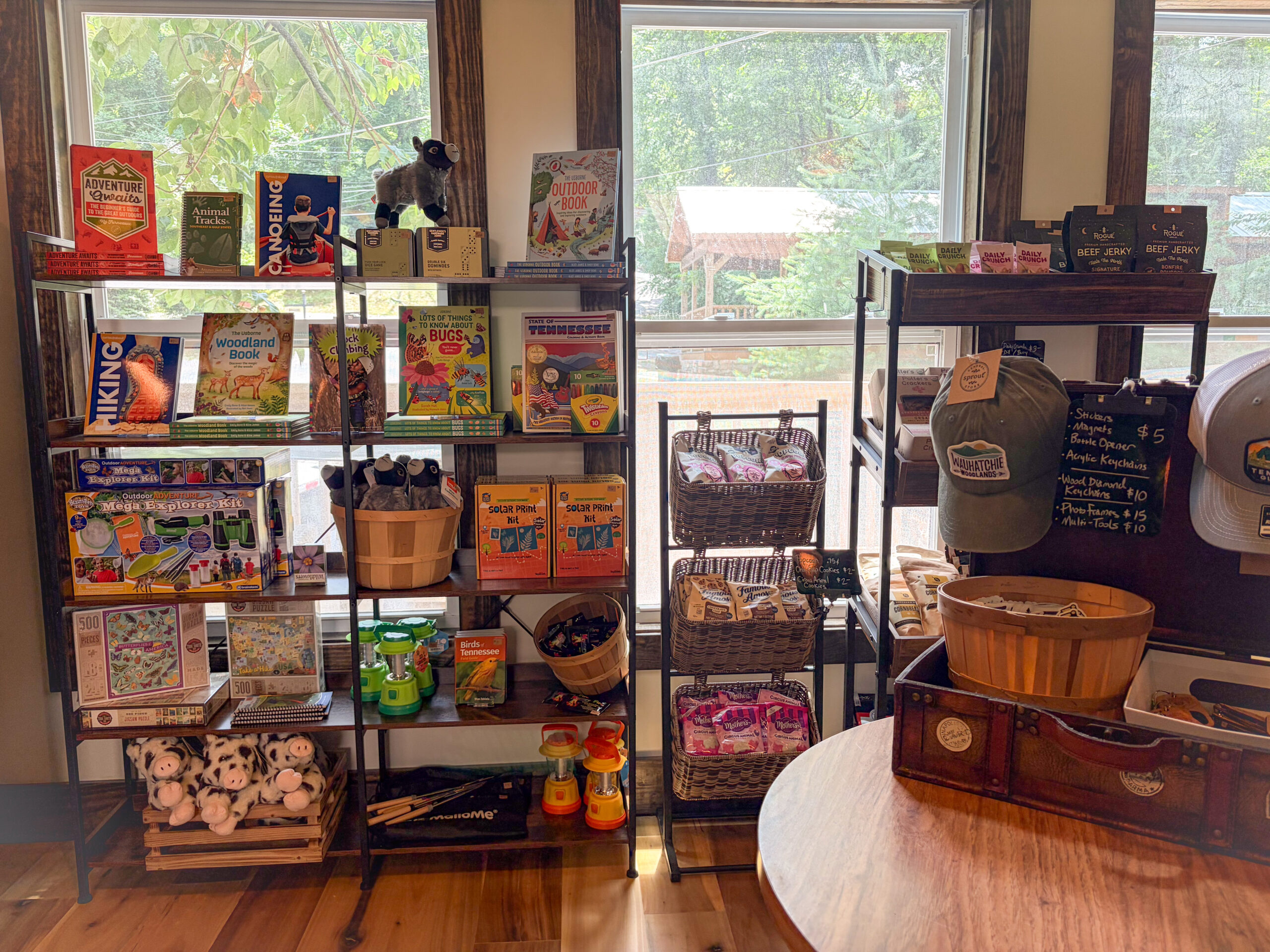 kids items and games at sprout general store